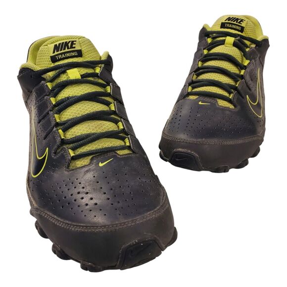 NIKE Shoes REAX 8 TR Mens Size 13 BLACK VOLT Athletic Trainer Sneaker 616272-036 main image 6